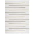 thumbnail image 1 of SAFAVIEH Montauk Oswald Geometric Striped Cotton Area Rug, Light Green/Ivory, 3' x 5', 1 of 10