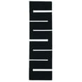 thumbnail image 1 of SAFAVIEH Montauk Oswald Geometric Striped Cotton Runner Rug, Black/Ivory, 2'3" x 10', 1 of 8