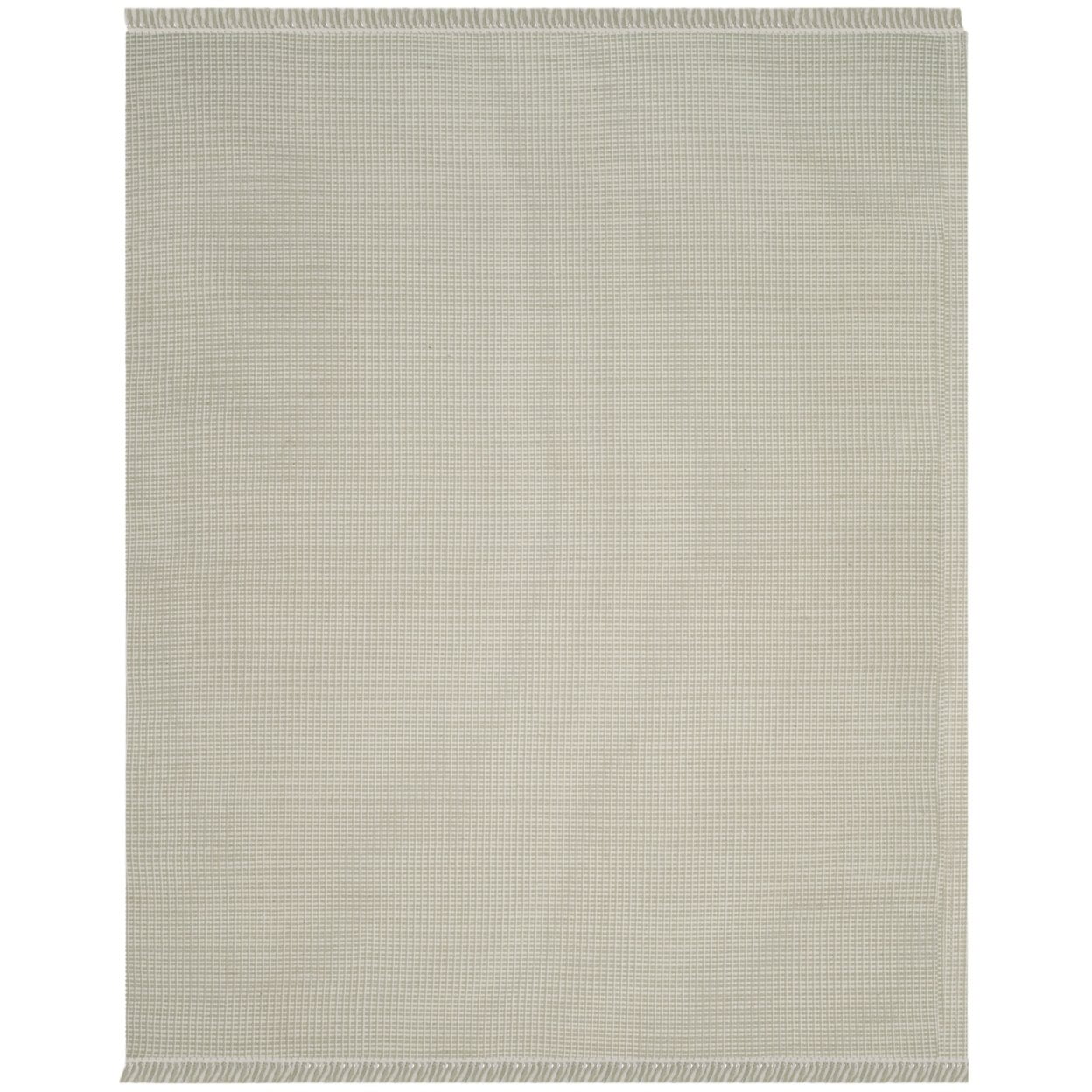 Handwoven Ivory Cotton Flatweave 54"x16" Decorative Rug