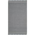 thumbnail image 1 of SAFAVIEH Montauk Patton Geometric Cotton Area Rug, Ivory/Navy, 2'3" x 4', 1 of 7