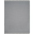 thumbnail image 1 of SAFAVIEH Montauk Patton Geometric Cotton Area Rug, Ivory/Navy, 5' x 8', 1 of 10