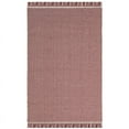 thumbnail image 1 of SAFAVIEH Montauk Patton Geometric Cotton Area Rug, Ivory/Red, 3' x 5', 1 of 8