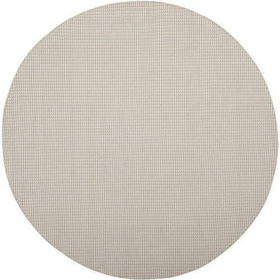 SAFAVIEH Montauk Patton Geometric Cotton Runner Rug, Ivory/Green, 2'3" x 8'