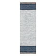 thumbnail image 1 of SAFAVIEH Montauk Phipp Southwestern Cotton Runner Rug, Navy/Beige, 2'3" x 7', 1 of 8