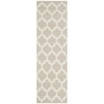 thumbnail image 1 of SAFAVIEH Montauk Proinsias Geometric Cotton Runner Rug, Grey/Ivory, 2'3" x 7', 1 of 10