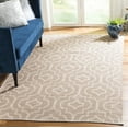 thumbnail image 1 of SAFAVIEH Montauk Raeyln Geometric Cotton Area Rug, Grey/Ivory, 3' x 5', 1 of 6