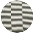 thumbnail image 1 of SAFAVIEH Montauk Raeyln Geometric Cotton Area Rug, Ivory/Grey, 4' x 4' Round, 1 of 8