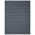 thumbnail image 1 of SAFAVIEH Montauk Raeyln Geometric Cotton Area Rug, Navy/Ivory, 6' x 6' Round, 1 of 10