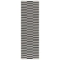 thumbnail image 1 of SAFAVIEH Montauk Raeyln Geometric Cotton Runner Rug, Ivory/Black, 2'3" x 9', 1 of 7