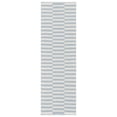 thumbnail image 1 of SAFAVIEH Montauk Raeyln Geometric Cotton Runner Rug, Ivory/Light Blue, 2'3" x 11', 1 of 7