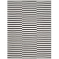thumbnail image 1 of SAFAVIEH Montauk Raeyln Striped Cotton Area Rug, Ivory/Grey, 2'6" x 4', 1 of 5