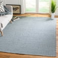 thumbnail image 1 of SAFAVIEH Montauk Raeyln Striped Cotton Area Rug, Ivory/Grey, 6' x 9', 1 of 7