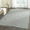 thumbnail image 1 of SAFAVIEH Montauk Raeyln Striped Cotton Area Rug, Ivory/Grey, 8' x 10', 1 of 5