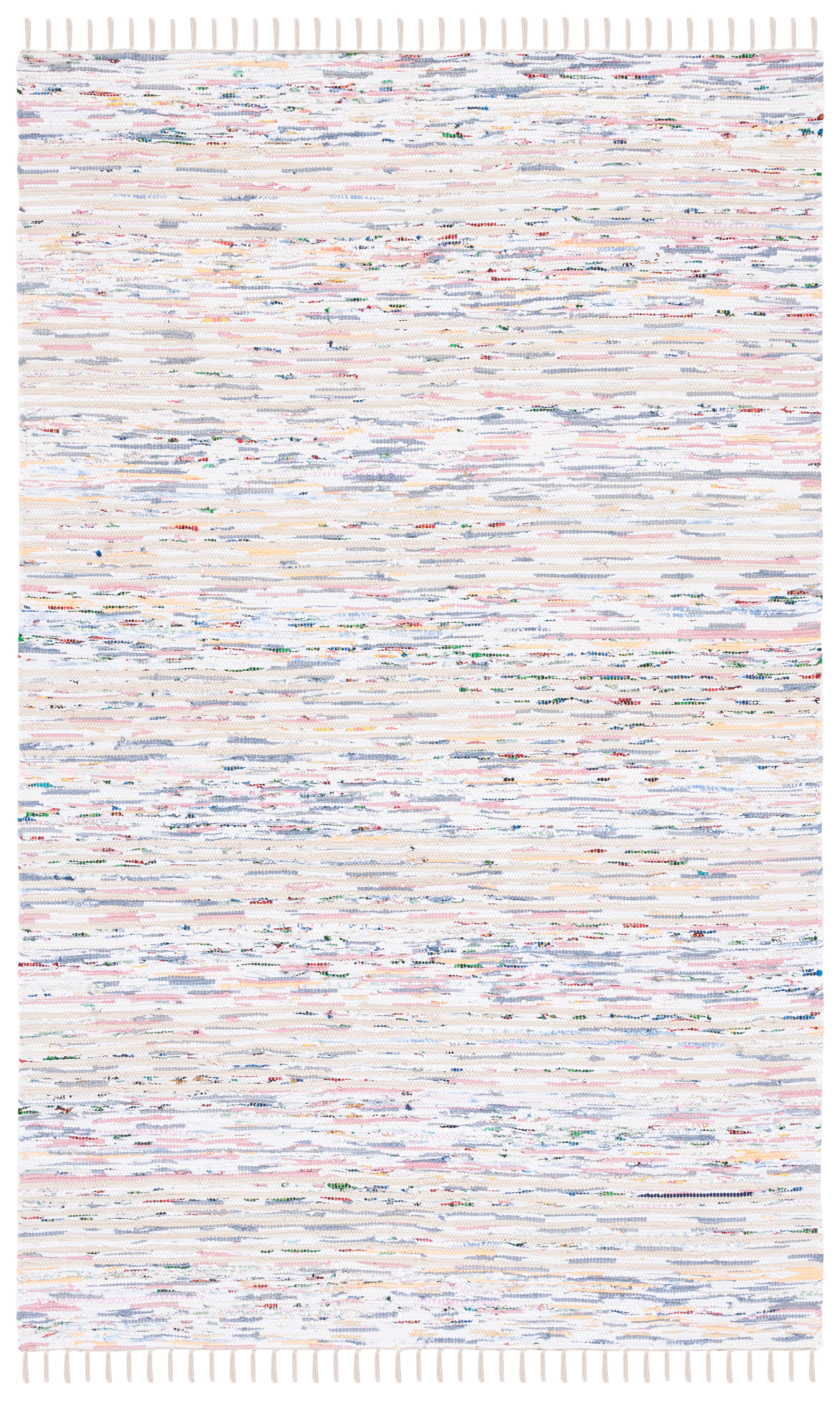 SAFAVIEH Montauk Randa Distressed Area Rug, Beige/Ivory, 3' x 5'