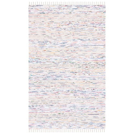 SAFAVIEH Montauk Randa Distressed Area Rug, Beige/Ivory, 4' x 6'