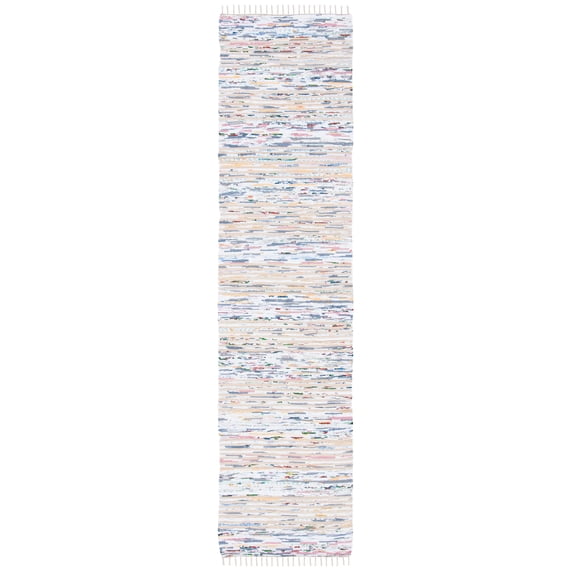 SAFAVIEH Montauk Randa Distressed Runner Rug, Beige/Ivory, 2'3" x 9'