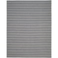 thumbnail image 1 of SAFAVIEH Montauk Randall Geometric Striped Cotton Area Rug, Ivory/Navy, 8' x 10', 1 of 10
