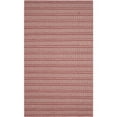 thumbnail image 1 of SAFAVIEH Montauk Randall Geometric Striped Cotton Area Rug, Ivory/Red, 6' x 9', 1 of 10