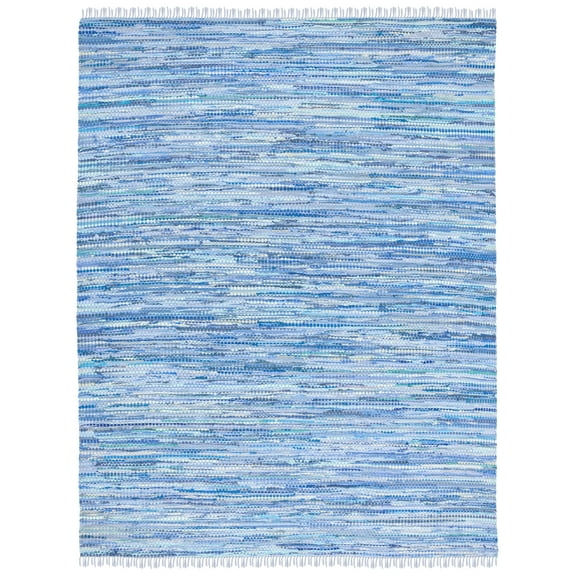SAFAVIEH Montauk Renae Distressed Area Rug, Blue, 9' x 12'