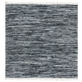 thumbnail image 1 of SAFAVIEH Montauk Renae Distressed Area Rug, Grey/Black, 6' x 6' Square, 1 of 8
