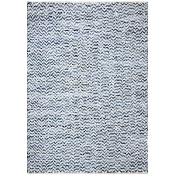 SAFAVIEH Montauk Robynne Geometric Area Rug, Blue, 8' x 10'