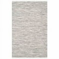 thumbnail image 1 of SAFAVIEH Montauk Rosalind Striped Braided Cotton Area Rug, Silver, 2'6" x 4', 1 of 3