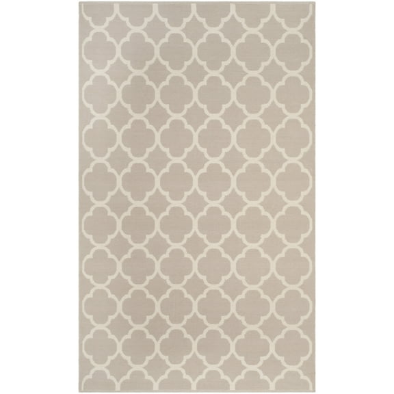SAFAVIEH Montauk Rowina Abstract Cotton Area Rug, Beige, 4' x 6'