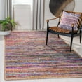 thumbnail image 1 of SAFAVIEH Montauk Rowland Abstract Striped Area Rug, Multi/Natural, 3' x 5', 1 of 5