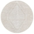 thumbnail image 1 of SAFAVIEH Montauk Sabella Medallion Cotton Area Rug, Beige/Ivory, 6' x 6' Round, 1 of 9