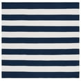 thumbnail image 1 of SAFAVIEH Montauk Saranna Geometric Cotton Area Rug, Navy/Ivory, 9' x 9' Square, 1 of 7