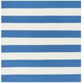thumbnail image 1 of SAFAVIEH Montauk Saranna Geometric Cotton Area Rug, Blue/Ivory, 6' x 6' Square, 1 of 11