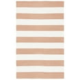 thumbnail image 1 of SAFAVIEH Montauk Saranna Striped Cotton Area Rug, Sand/Ivory, 3' x 5', 1 of 10