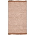 thumbnail image 1 of SAFAVIEH Montauk Sharlene Solid Braided Cotton Area Rug, Brown, 3' x 5', 1 of 3