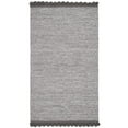 thumbnail image 1 of SAFAVIEH Montauk Sharlene Solid Braided Cotton Area Rug, Charcoal, 3' x 5', 1 of 8