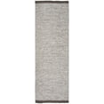 thumbnail image 1 of SAFAVIEH Montauk Sharlene Solid Braided Cotton Runner Rug, Charcoal, 2'3" x 7', 1 of 3