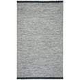 thumbnail image 1 of SAFAVIEH Montauk Sharlene Solid Braided Cotton Runner Rug, Navy, 2'3" x 7', 1 of 8