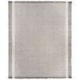 thumbnail image 1 of SAFAVIEH Montauk Sharlene Solid Cotton Area Rug, Ivory/Grey, 2'3" x 4', 1 of 9