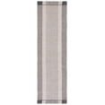 thumbnail image 1 of SAFAVIEH Montauk Sharlene Solid Cotton Runner Rug, Ivory/Grey, 2'3" x 9', 1 of 8