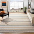 thumbnail image 1 of SAFAVIEH Montauk Spots Geometric Striped Cotton Area Rug, Orange/Beige, 5' x 8', 1 of 7