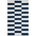 thumbnail image 1 of SAFAVIEH Montauk Tanja Checkered Cotton Area Rug, Navy/Ivory, 4' x 6', 1 of 6