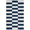 thumbnail image 1 of SAFAVIEH Montauk Tanja Checkered Cotton Area Rug, Navy/Ivory, 5' x 8', 1 of 6