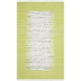 thumbnail image 1 of SAFAVIEH Montauk Tennyson Geometric Cotton Area Rug, Ivory/Citron, 5' x 8', 1 of 8