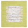 thumbnail image 1 of SAFAVIEH Montauk Tennyson Geometric Cotton Area Rug, Ivory/Citron, 6' x 6' Square, 1 of 8