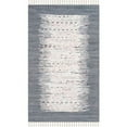 thumbnail image 1 of SAFAVIEH Montauk Tennyson Braided Border Cotton Area Rug, Ivory/Grey, 8' x 10', 1 of 10