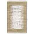 thumbnail image 1 of SAFAVIEH Montauk Tennyson Braided Border Cotton Area Rug, Ivory/Olive, 3' x 5', 1 of 10