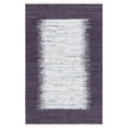 thumbnail image 1 of SAFAVIEH Montauk Tennyson Geometric Cotton Area Rug, Ivory/Purple, 4' x 6', 1 of 11