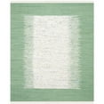 thumbnail image 1 of SAFAVIEH Montauk Tennyson Braided Border Cotton Area Rug, Ivory/Sea Green, 4' x 6', 1 of 10