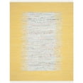 thumbnail image 1 of SAFAVIEH Montauk Tennyson Braided Border Cotton Area Rug, Ivory/Yellow, 2'6" x 4', 1 of 10