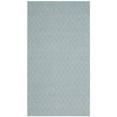 thumbnail image 1 of SAFAVIEH Montauk Terrence Geometric Diamond Cotton Area Rug, Ivory/Light Blue, 3' x 5', 1 of 10