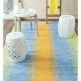 thumbnail image 1 of SAFAVIEH Montauk Tiana Abstract Cotton Area Rug, Green/Gold, 5' x 8', 1 of 5